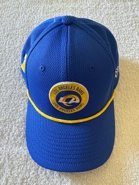NFL Los Angeles Rams Blue Rope Trim Baseball Cap Hat